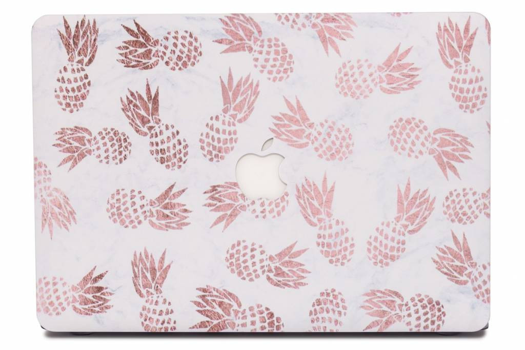 Lunso MacBook Air 13 inch (2018-2019) cover hoes - case - Fruity Marble