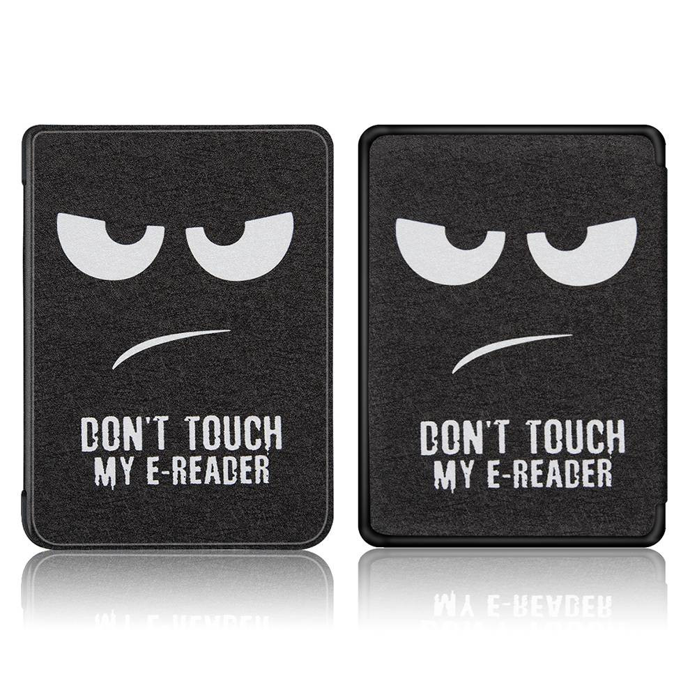 Lunso - sleepcover hoes - Kindle Paperwhite 4 - Don&apos;t Touch
