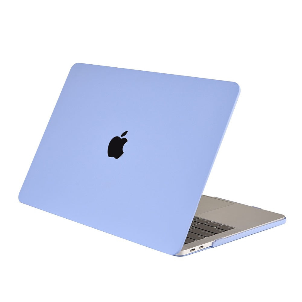 Lunso MacBook Air 13 inch (2018-2019) cover hoes - case - Candy Tranquility Blue