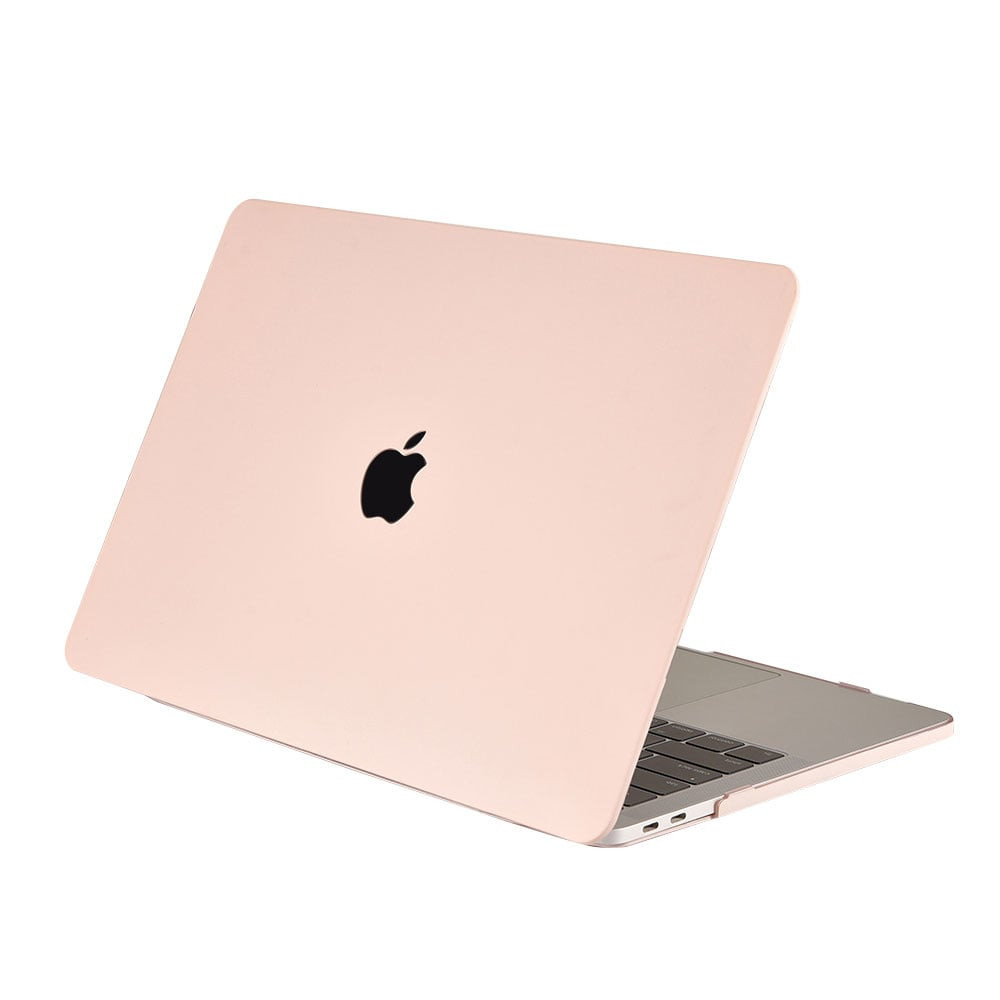 Lunso MacBook Air 13 inch (2018-2019) cover hoes - case - Candy Pink