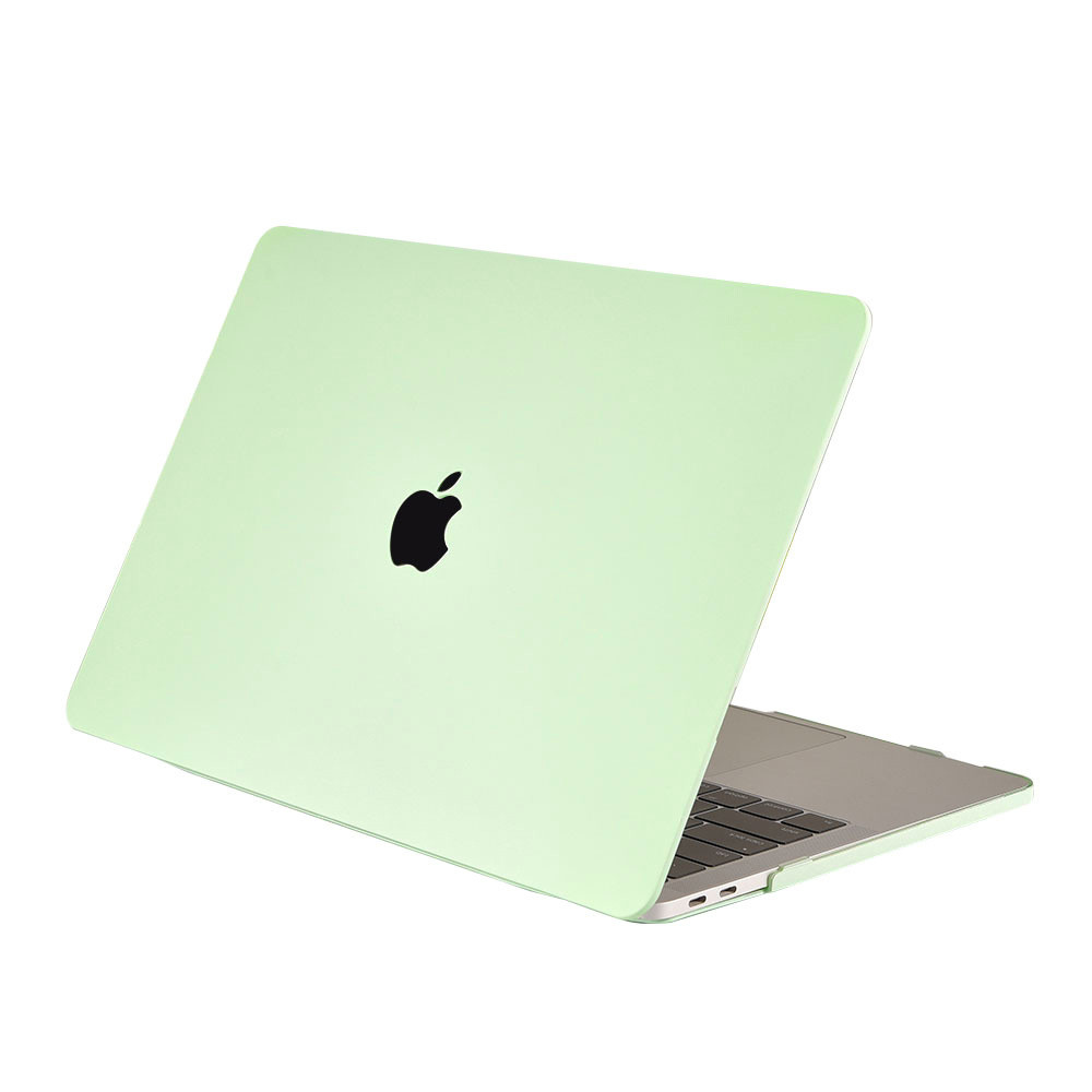 Lunso MacBook Air 13 inch (2018-2019) cover hoes - case - Candy Honeydew Green