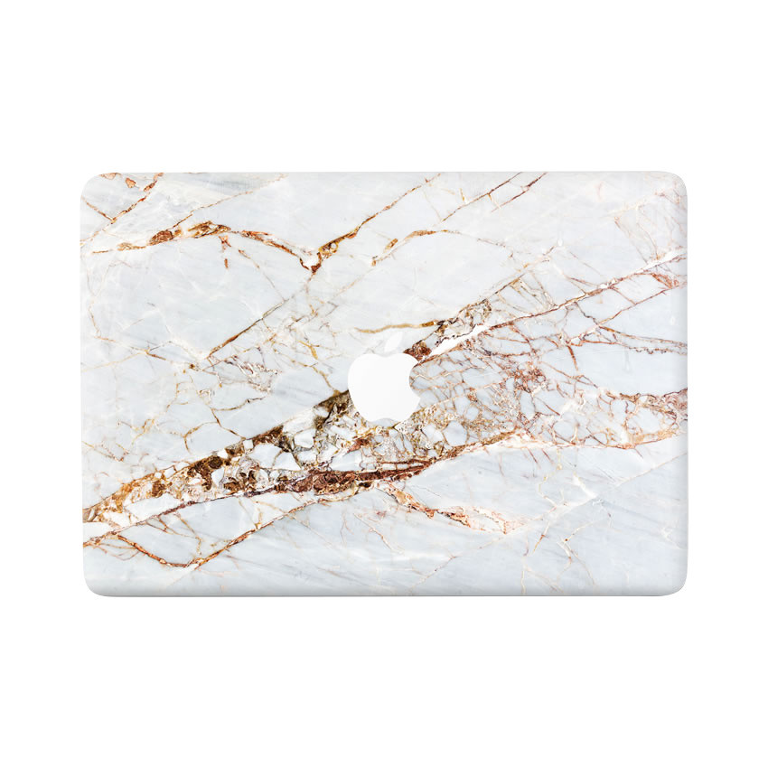 Lunso MacBook Air 13 inch (2010-2017) vinyl sticker - Marble Sage