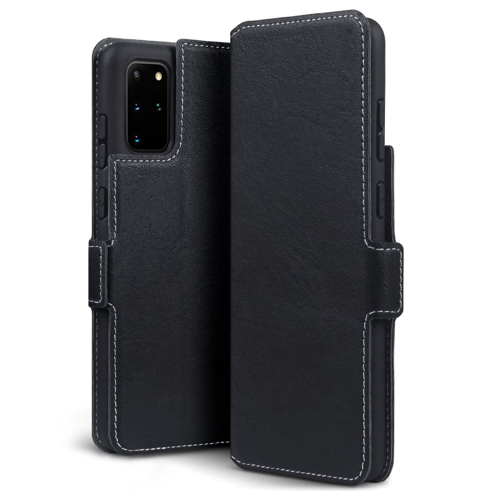 Qubits - slim wallet hoes - Samsung Galaxy S20 Plus - Zwart