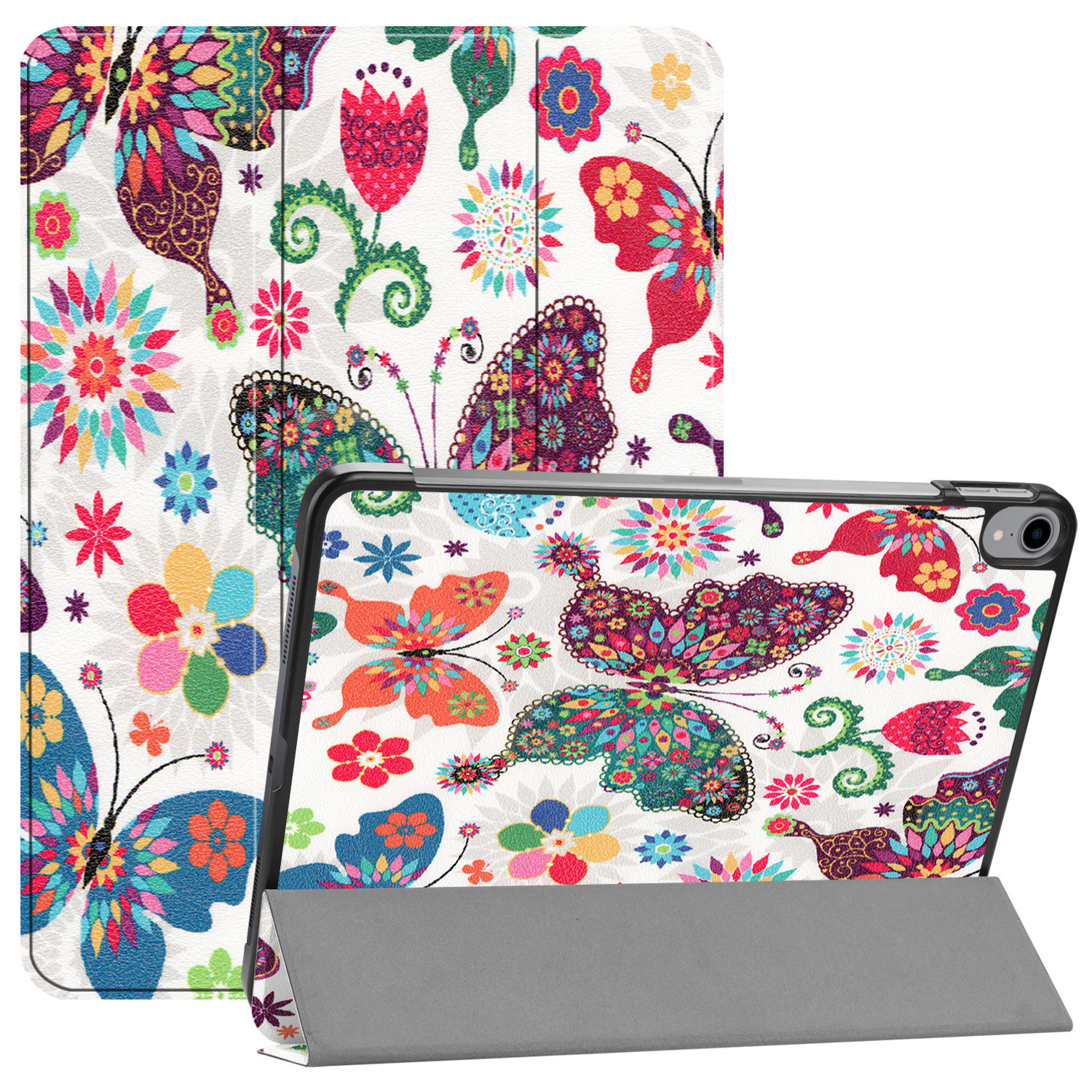 3-Vouw sleepcover hoes - iPad Pro 11 inch (2020) - Vlinders