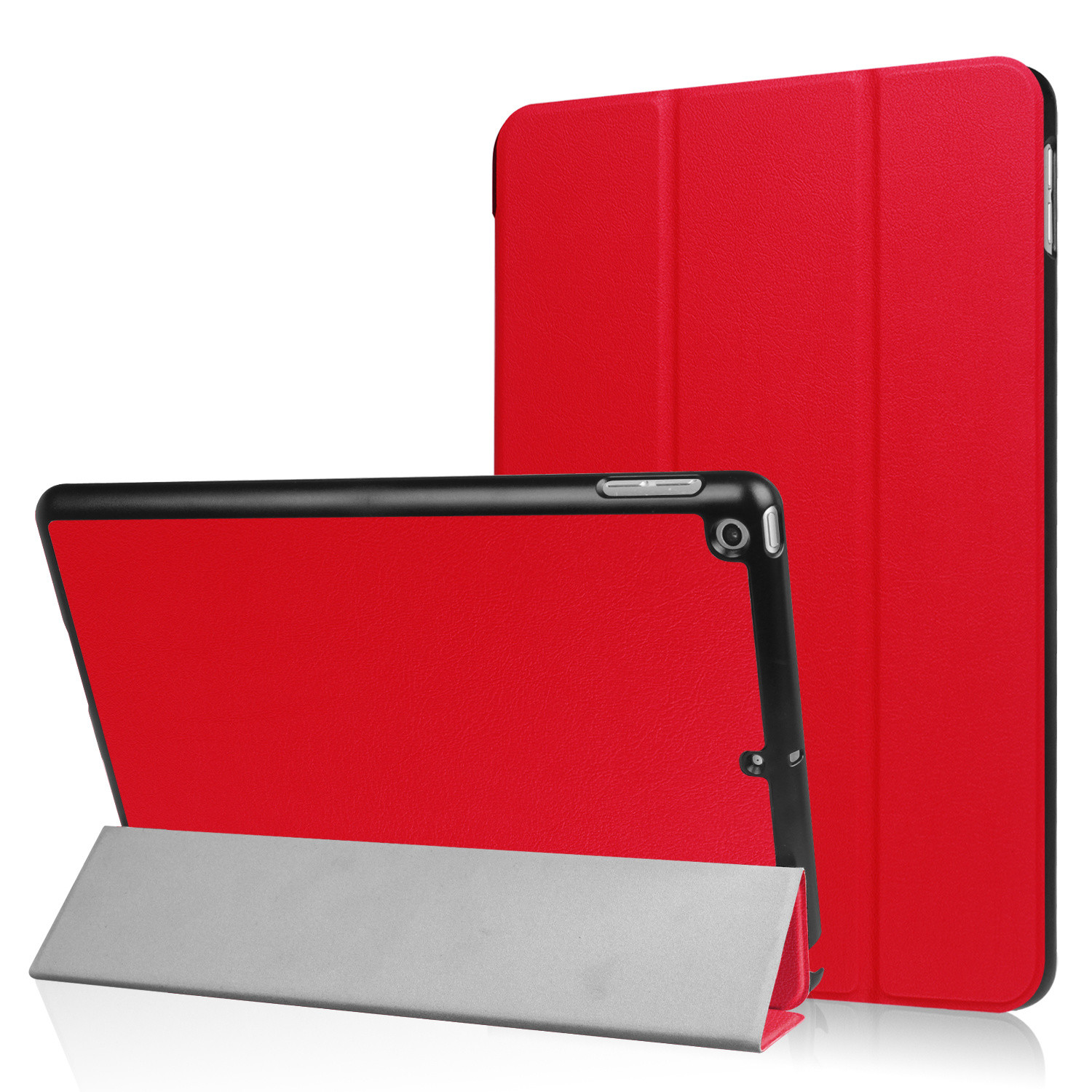 3-Vouw sleepcover hoes - iPad 9.7 (2017/2018) - Rood