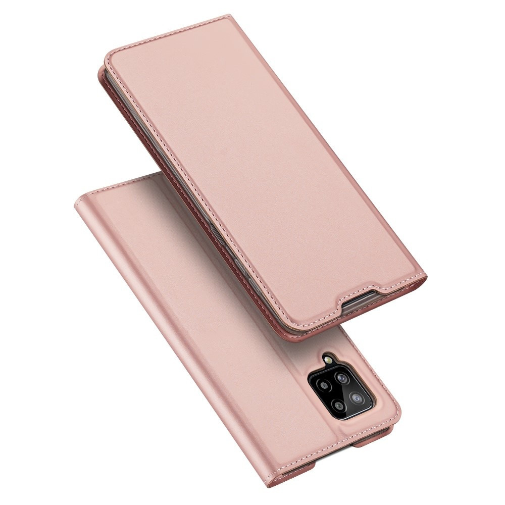 Dux Ducis - Pro Serie Slim wallet hoes - Samsung Galaxy A42 - Rose Goud