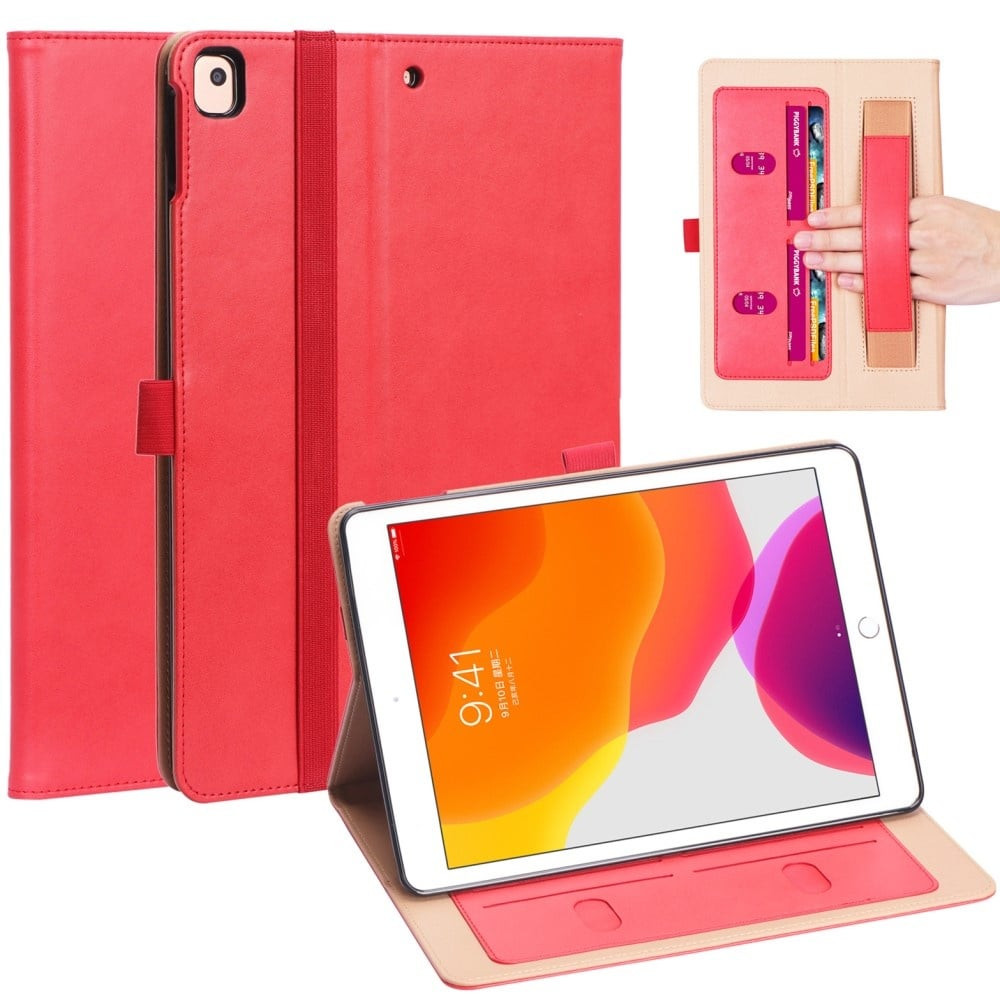 Luxe stand flip cover hoes - iPad 10.2 inch (2019/2020/2021) - Rood