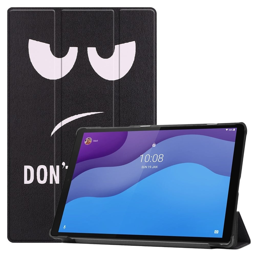 3-Vouw sleepcover hoes - Lenovo Tab M10 HD Gen 2 (2e generatie) - Don&apos;t Touch