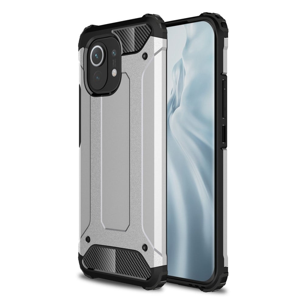 Lunso - Armor Guard backcover hoes - Xiaomi Mi 11 - Zilver
