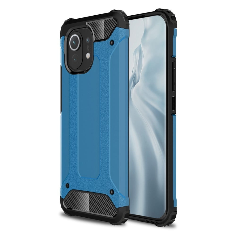 Lunso - Armor Guard backcover hoes - Xiaomi Mi 11 - Licht Blauw