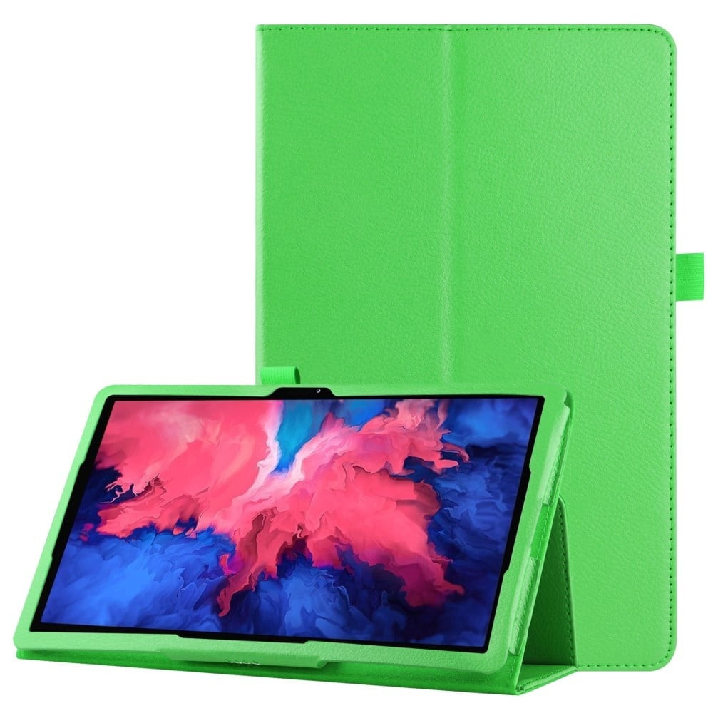Lunso - Stand flip sleepcover hoes - Lenovo Tab P11 Pro - Groen