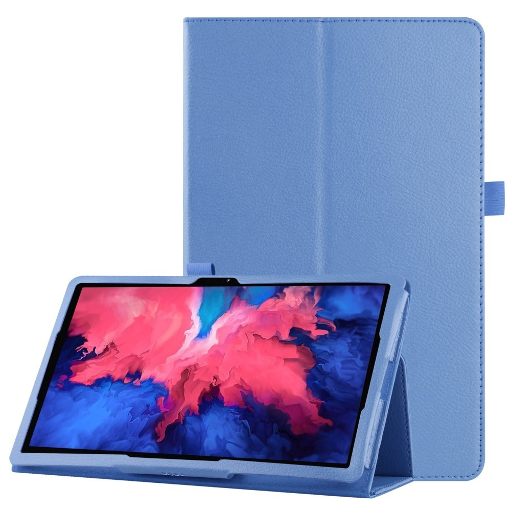 Lunso - Stand flip sleepcover hoes - Lenovo Tab P11 Pro - Lichtblauw