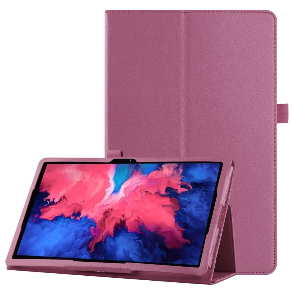 Lunso - Stand flip sleepcover hoes - Lenovo Tab P11 Pro - Paars