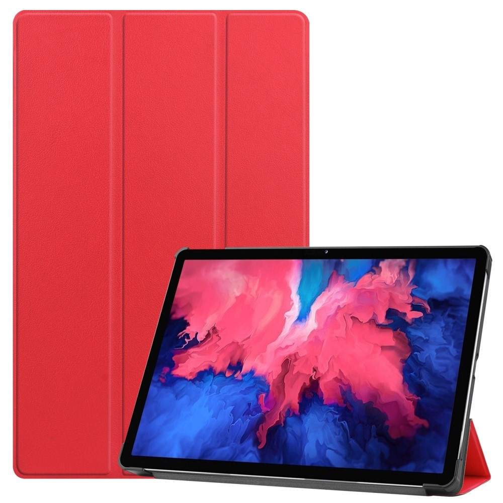3-Vouw sleepcover hoes - Lenovo Tab P11 Pro - Rood