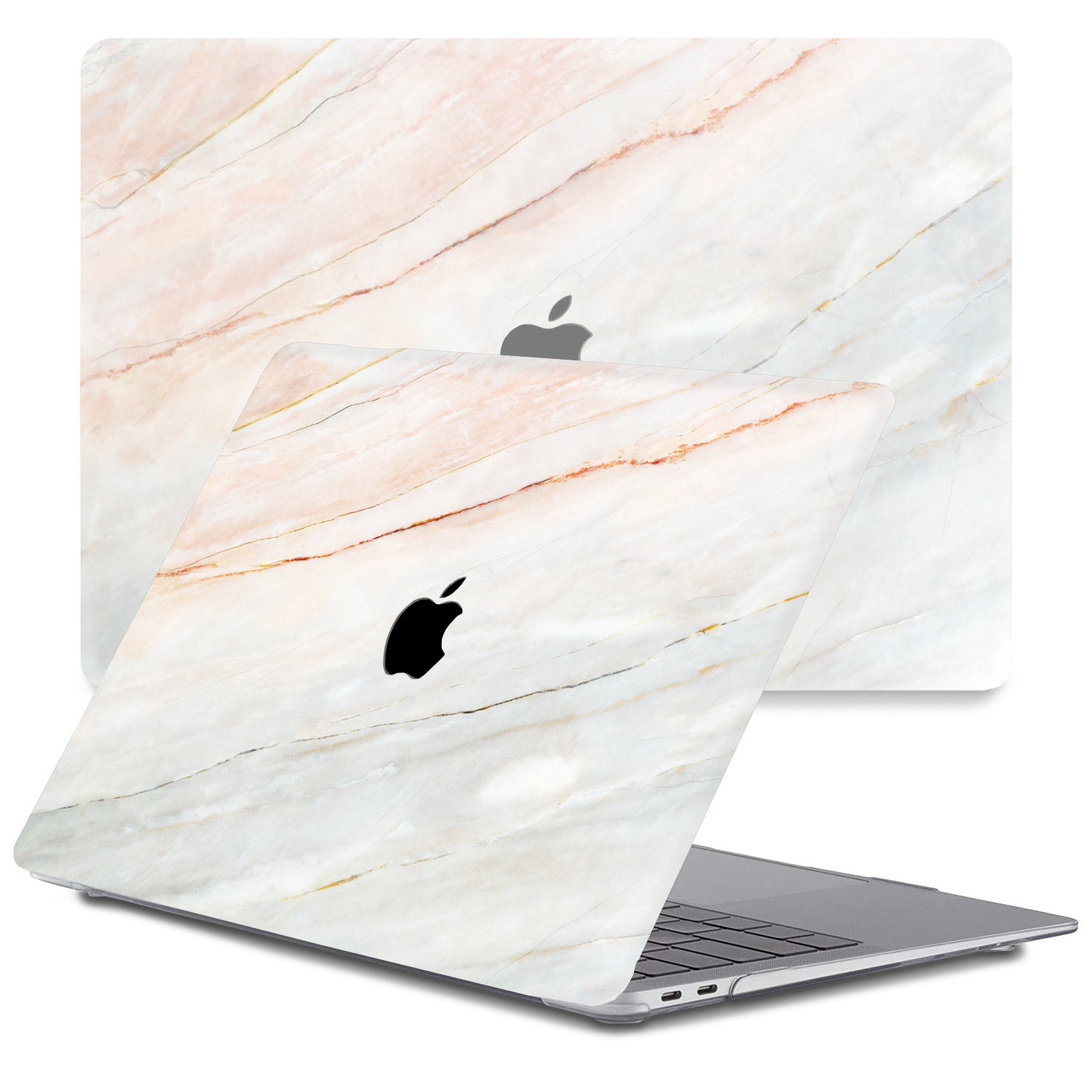 Lunso MacBook Pro 13 inch (2016-2019) cover hoes - case - Marble Aiden