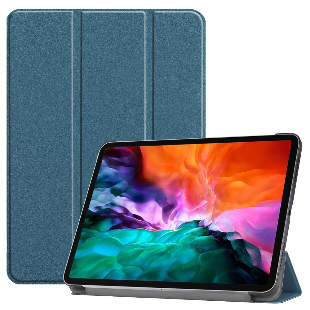 3-Vouw sleepcover hoes - iPad Pro 12.9 inch (2021) - Donkergroen