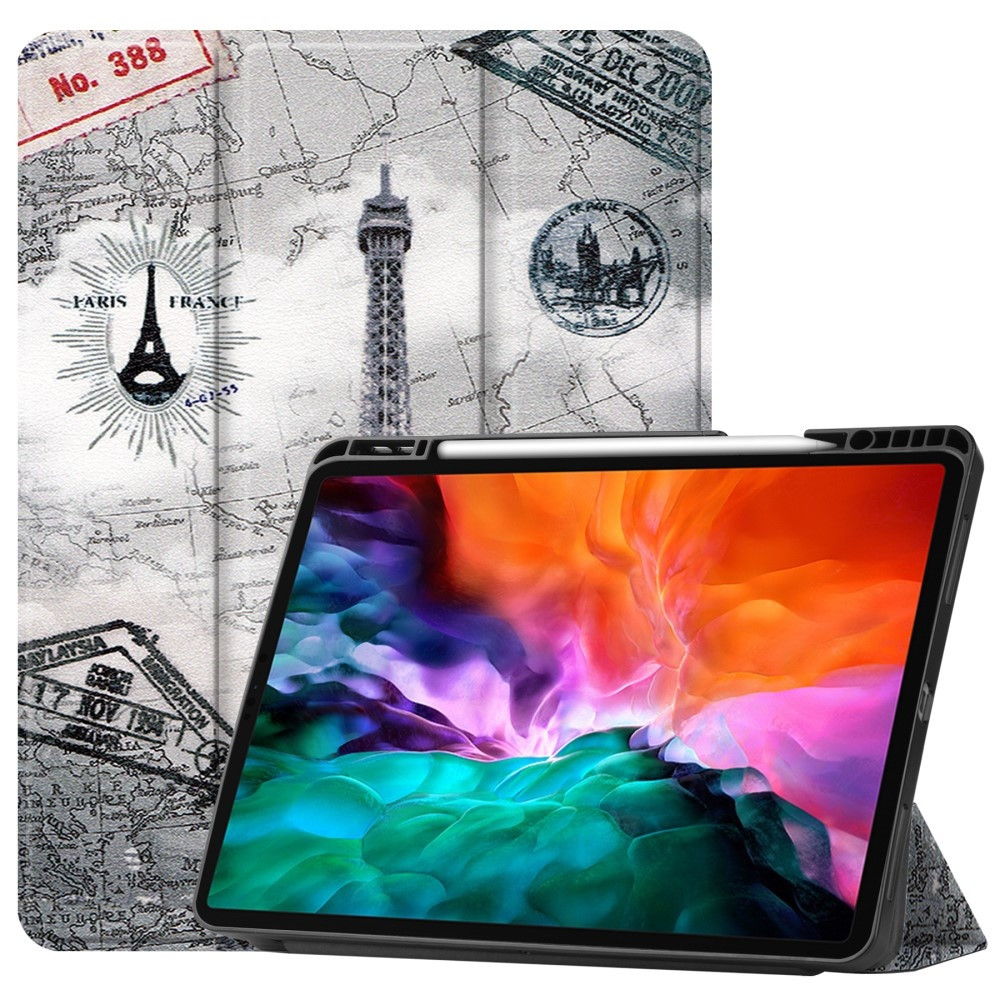 3-Vouw sleepcover hoes - iPad Pro 12.9 inch (2021) - Eiffeltoren
