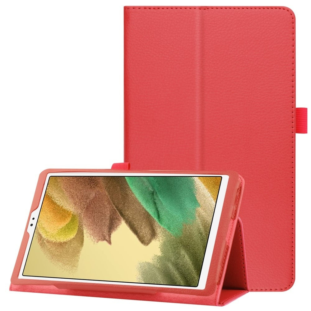Lunso - Stand flip sleepcover hoes - Samsung Galaxy Tab A7 Lite - Rood