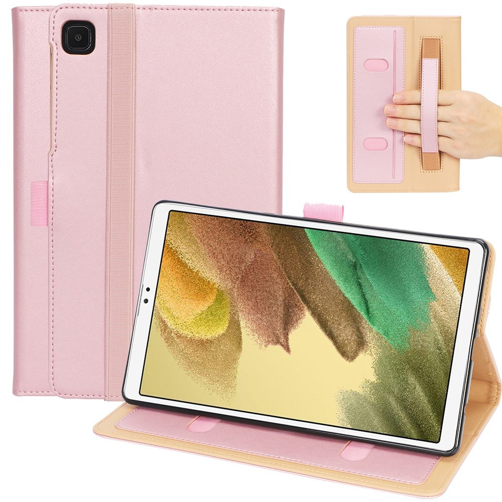 Luxe stand flip sleepcover hoes - Samsung Galaxy Tab A7 Lite - Rose Goud