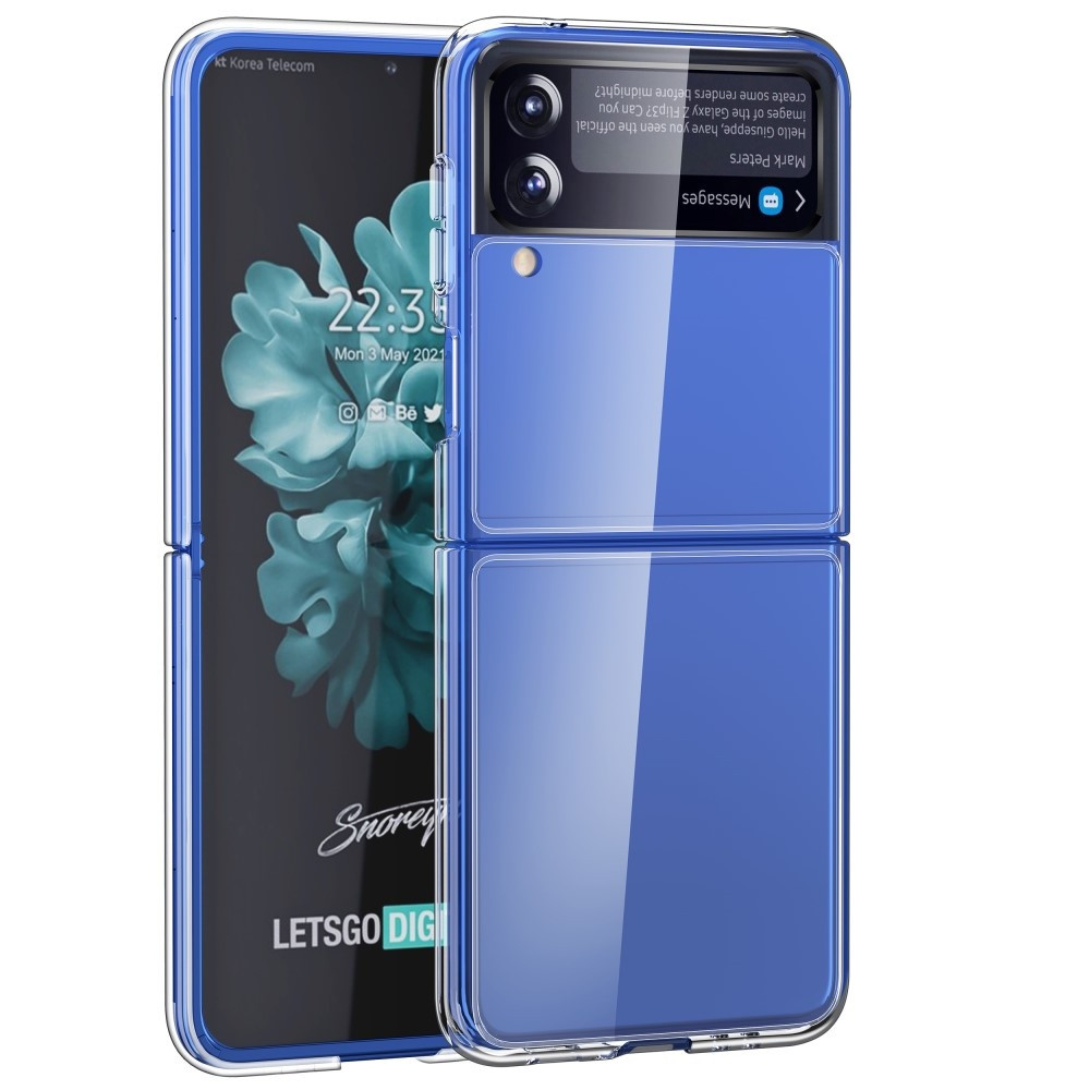 Samsung Galaxy Z Flip3 - Lunso - Backcover hoes - Transparant