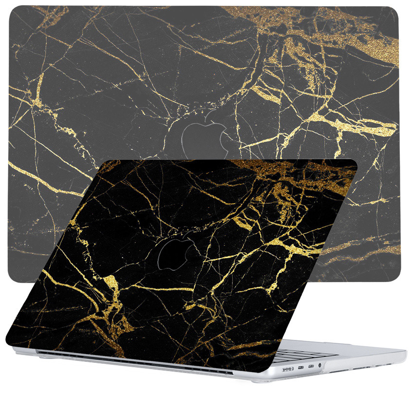 Lunso MacBook Pro 16 inch M1/M2 (2021-2023) cover hoes - case - Marble Nova