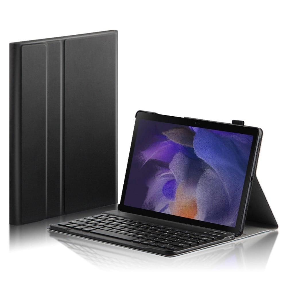 Lunso - Afneembare Keyboard Hoes - Samsung Galaxy Tab A8 (2021) - Zwart