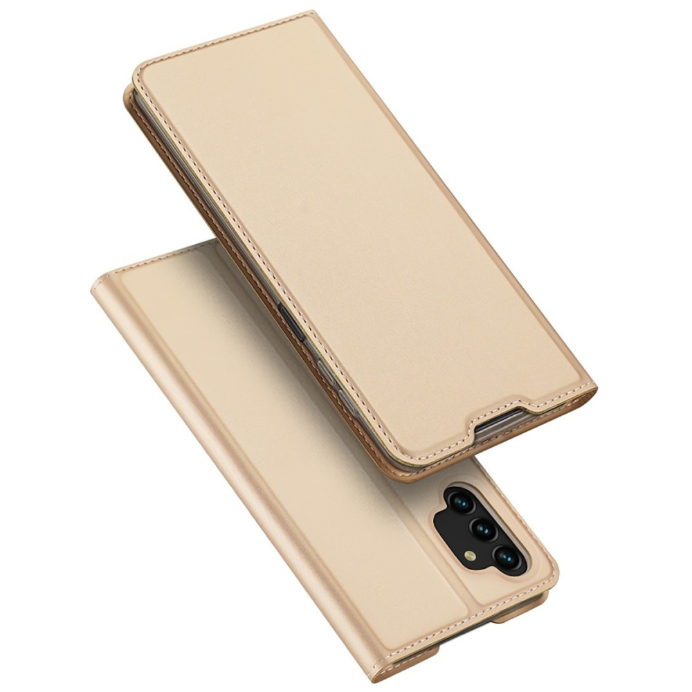 Dux Ducis - Slim bookcase hoes - Samsung Galaxy A13 4G - Goud