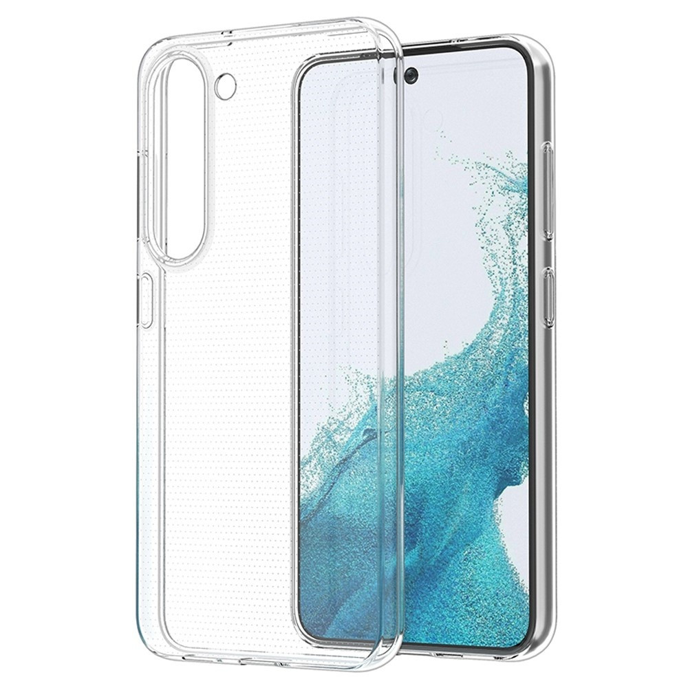 Lunso - Samsung Galaxy S23 - TPU Backcover hoes - Transparant