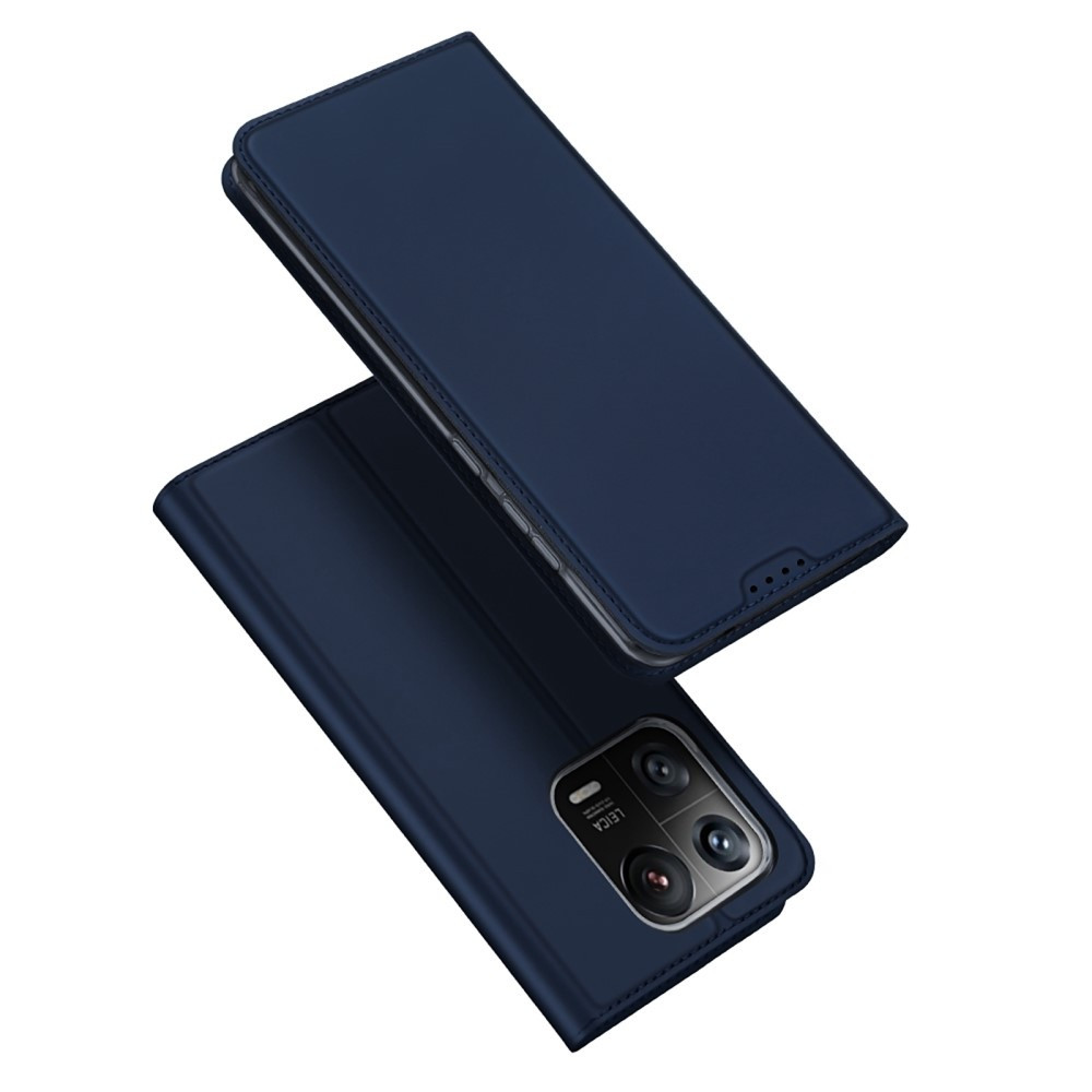 Dux Ducis - Xiaomi 13 Pro - Slim bookcase hoesje - Donkerblauw