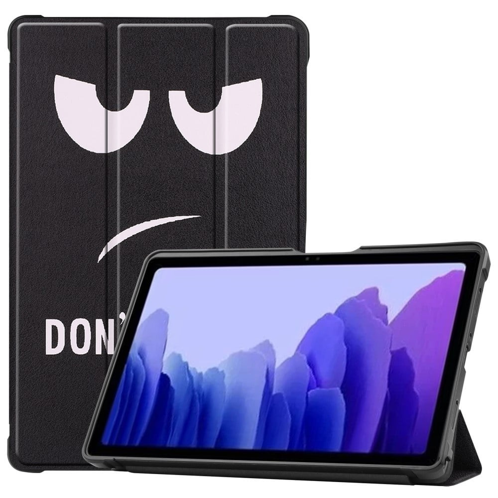 Lunso - Samsung Galaxy Tab A 10.5 inch - 3-Vouw sleepcover hoes - Don&apos;t Touch