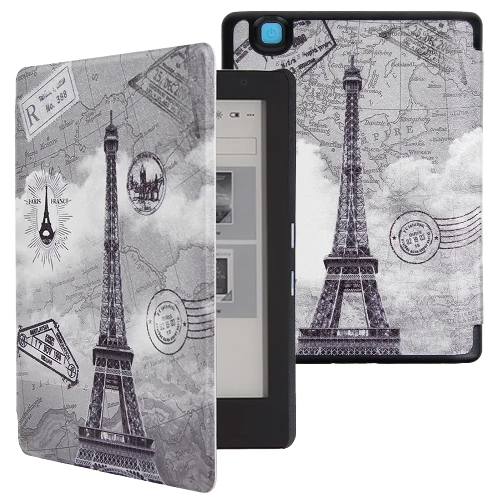 Lunso Kobo Aura Edition 2 hoes (6 inch) - sleepcover - Eiffeltoren