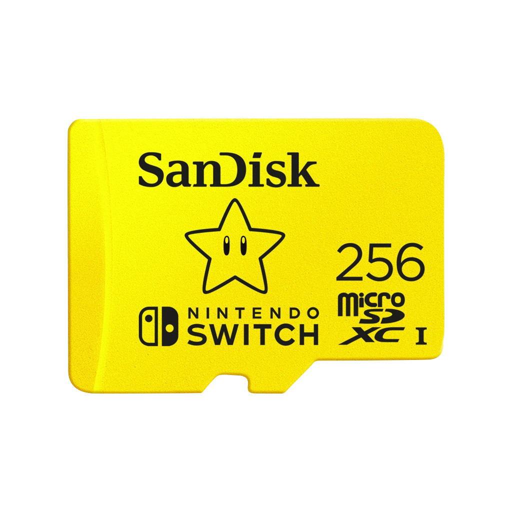 SanDisk MicroSDXC Extreme Gaming 256GB Nintendo licensed