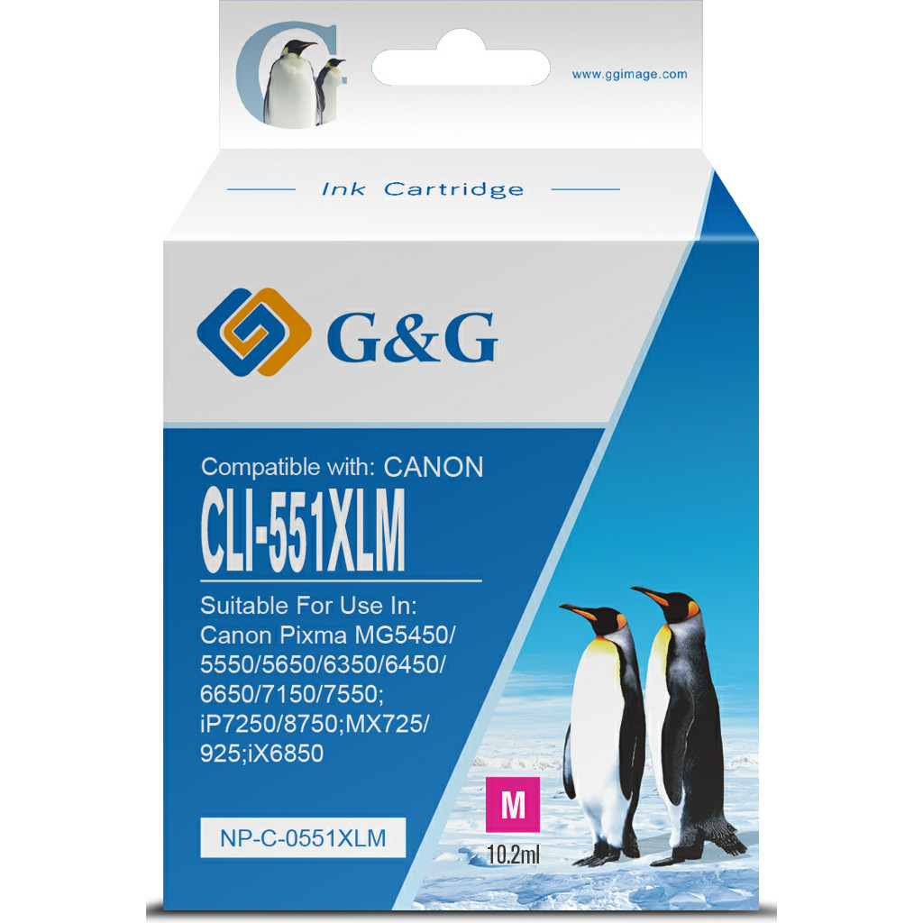 G&G CLI-551 XL Cartridge Magenta