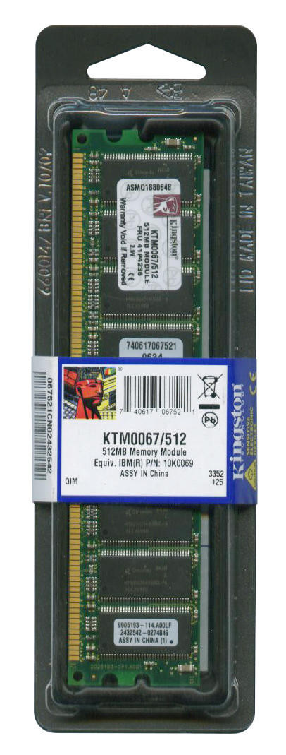 Kingston Specifiek 512MB DDR-266 ECC KTM0067/512