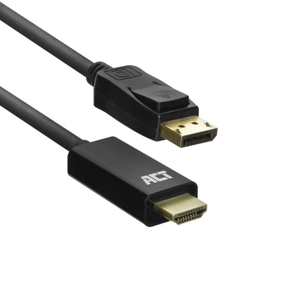ACT Displayport naar HDMI kabel M/M 1,8m