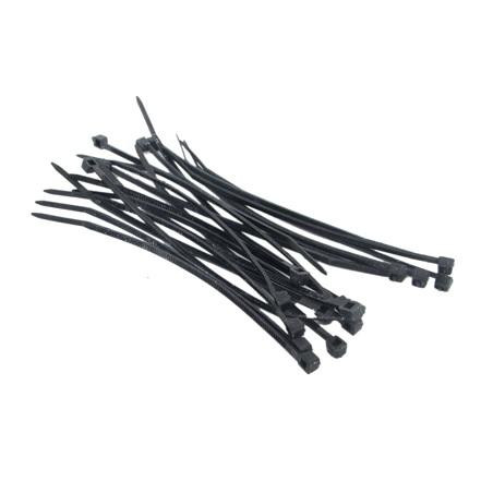 kabelbinders 20cm 100st zwart