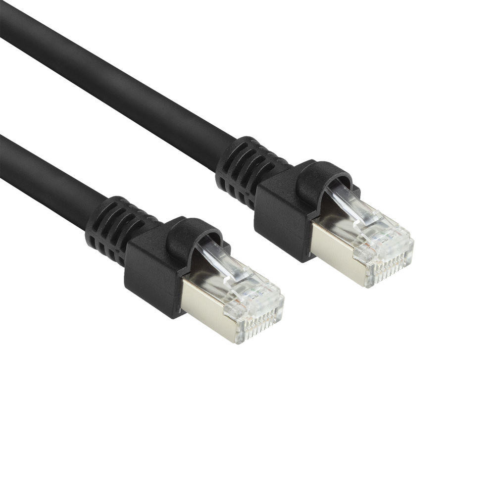 ACT CAT7 S/FTP kabel 15m zwart