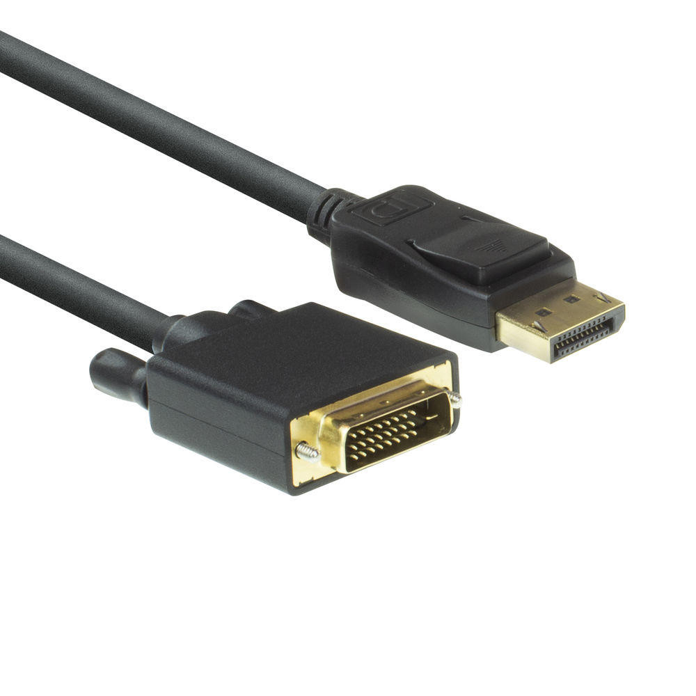 ACT Displayport naar DVI kabel M/F 1,8m