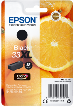 Epson 33XL zwart
