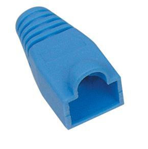 blauwe UTP connector huls