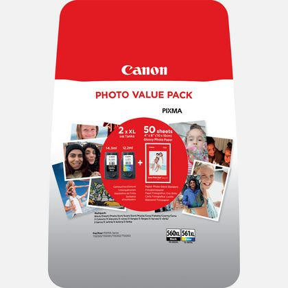 Canon PG-560XL & CL-561XL multi pack