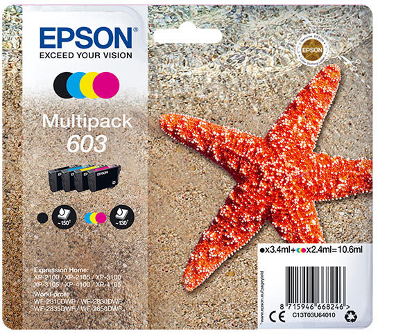 Epson 603 Multipack 4-kleuren