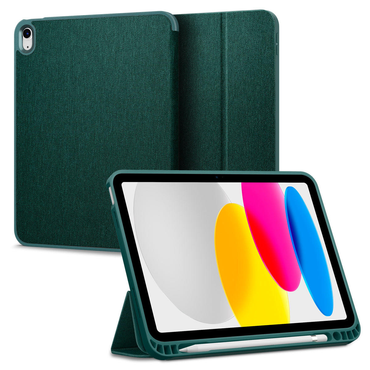 Spigen Urban Fit iPad 10,9 (2022) hoes groen