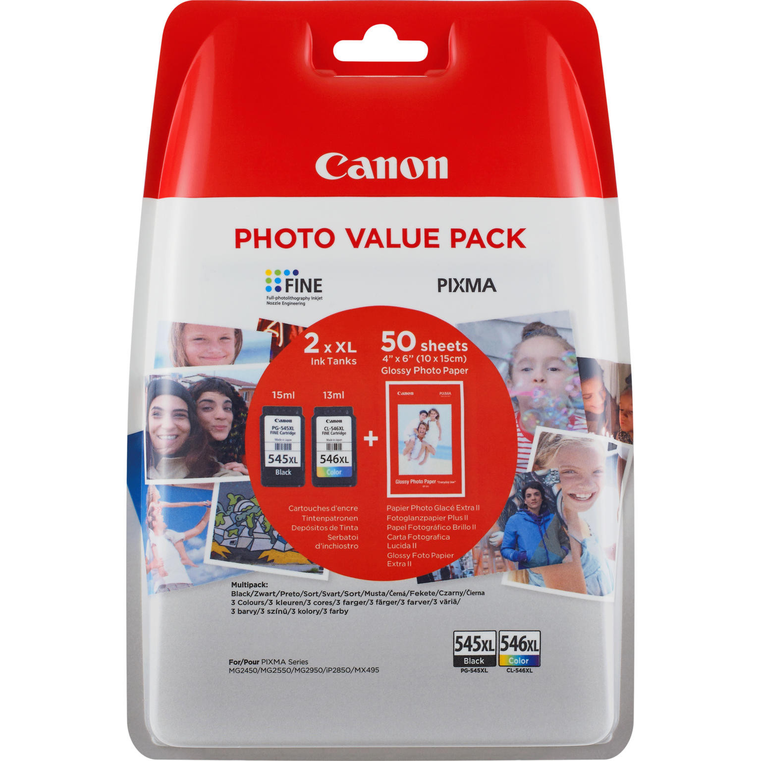 Canon PG-545XL & CL-546XL Multi Pack