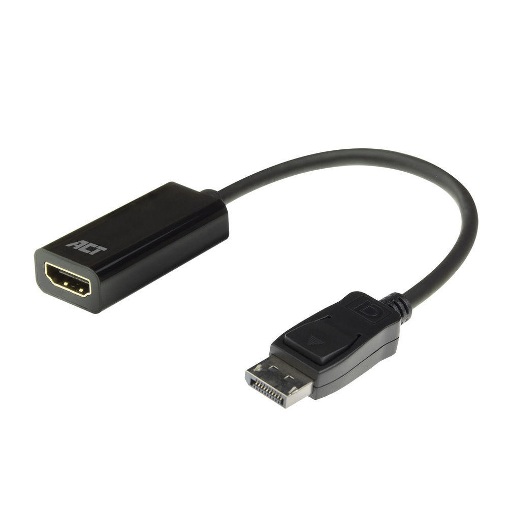 ACT Displayport naar HDMI kabel M/F 0,15m