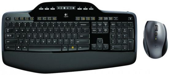 Logitech MK710 desktop zwart