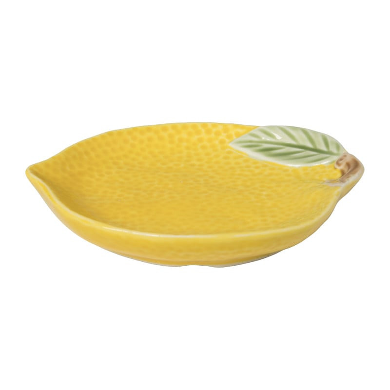 Bordje citroen - stoneware - 2x11.8x9.3 cm