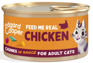 Edgard & Cooper - Cat Chunks in Sause, Adult Kip