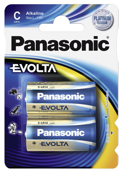 Panasonic Evolta Alkaline C 2x