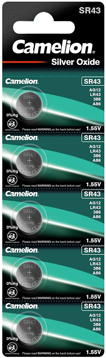 Camelion SR43W 5x
